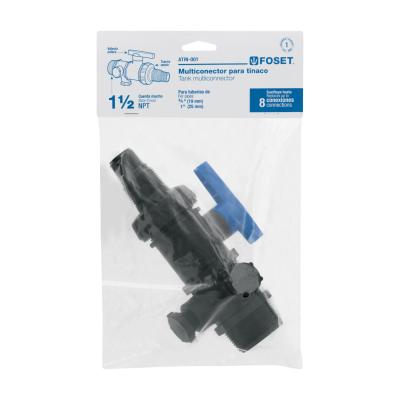 MULTICONECTOR PARA TINACO ATIN-001 FOSET (48081)